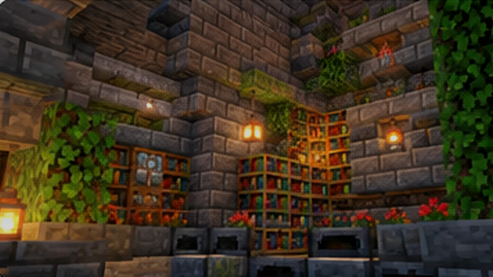 Minecraft interior scene for Quark Mod troubleshooting guidance